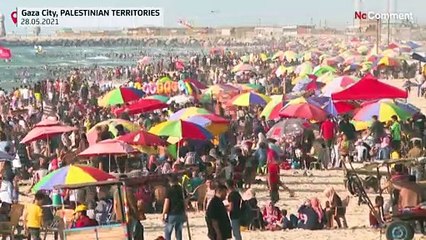 Gaza, una cárcel a cielo abierto pero con playa