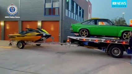 Police crackdown on crime in Sydney