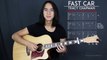 Fast Car Tracy Chapman Guitar Lesson Tutorial Acoustic