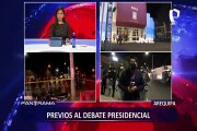 UNSA: todos los preparativos en el Aula Magna Simón Bolívar, sede del debate presidencial