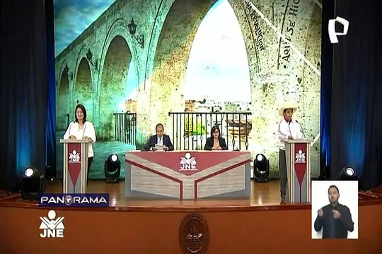 Debate JNE: Keiko Fujimori y Pedro Castillo exponen sus propuestas respecto a Salud y manejo de pandemia