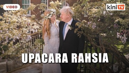 PM UK Boris Johnson berkahwin dalam upacara rahsia