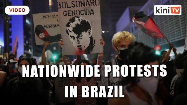 Brazilians stage protests against President Bolsonaro's Covid-19 response