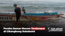 Perahu Semar Mesem Terdampar di Cikangkung Sukabumi