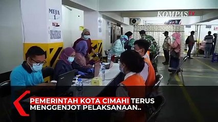 Usai Vaksinasi Covid-19, Lansia di Cimahi dapat Hadiah Ikan