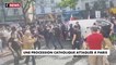 Une procession catholique attaquée à Paris