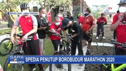 Tutup Acara, Penyelenggara Kunjungi UMKM Pendukung Borobudur Marathon 2020