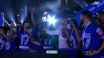 -  تتويج الهلال بلقب الدوري السعودي ️