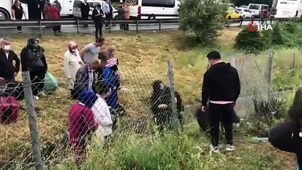 TEM’deki zincirleme kazada yaralı sayısı 20’ye yükseldi