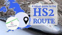 The original proposed plan for the  HS2 Route