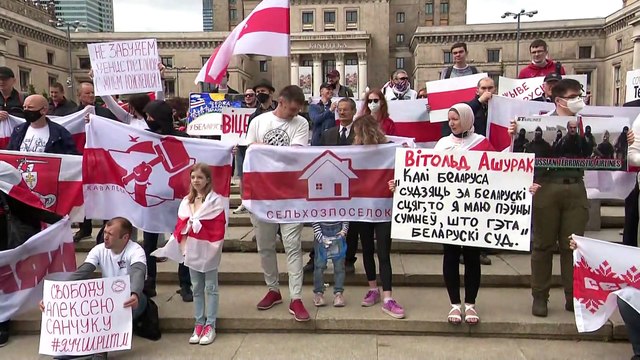 Bielorussia: fine settimana di proteste a Varsavia dell'opposizione a Alexandr Lukashenko