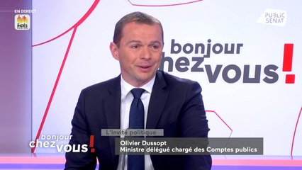 Olivier Dussopt : " "La dette va s'établir autour de 117,2%."