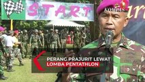 Perang Prajurit Lewat Lomba Pentathlon Diselenggarakan Korps Marinir