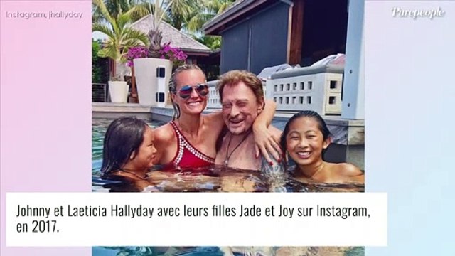 Laeticia Hallyday dévoile une adorable vidéo de Jade et Joy, du temps où Johnny était encore là