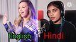 Satisfya female version hindi vs english Aish vs E