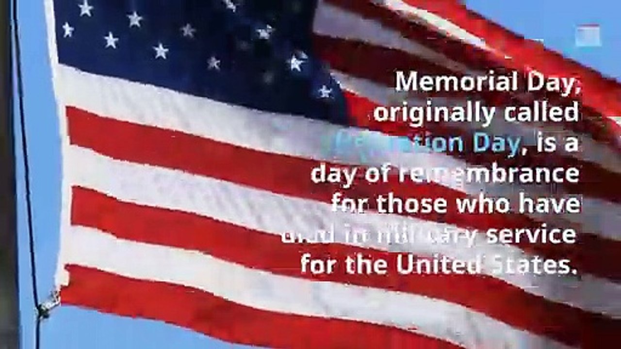 Memorial Day in USA in 2021 video Dailymotion