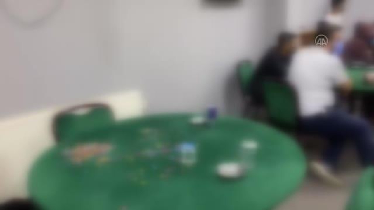Kumar oynadığı belirlenen 43 kişiye para cezası uygulandı