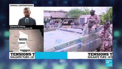 Tensions entre le Tchad et la Centrafrique : N'Djamena dénonce "un crime de guerre"
