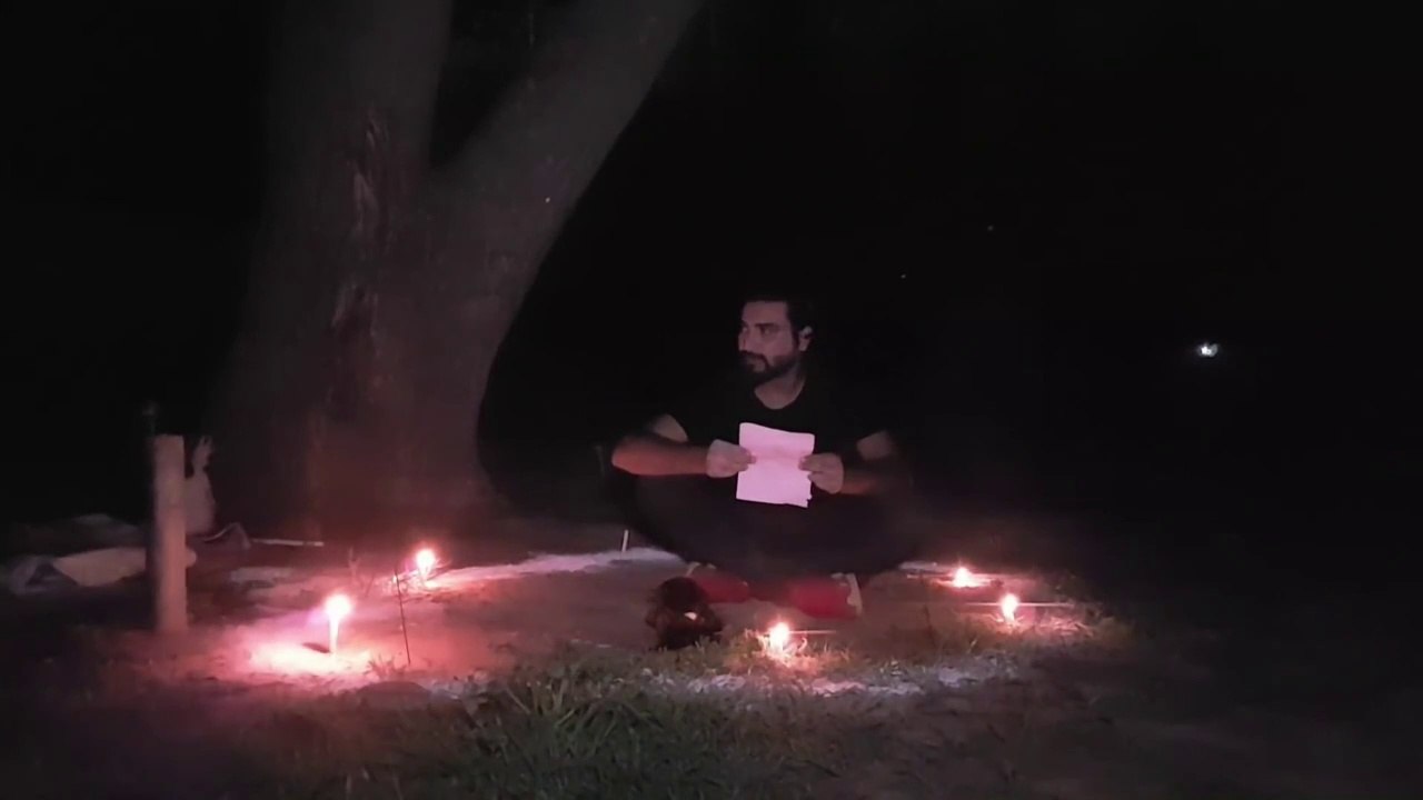 Witch and Ghost Hunter - Ghost Hunter Perform Some Rituals to Control the Witch