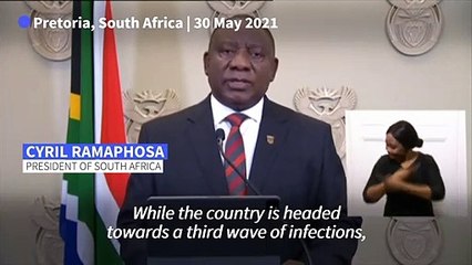 S. Africa headed to third virus wave says Ramaphosa