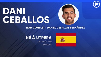 La fiche Technique de  Dani Ceballos