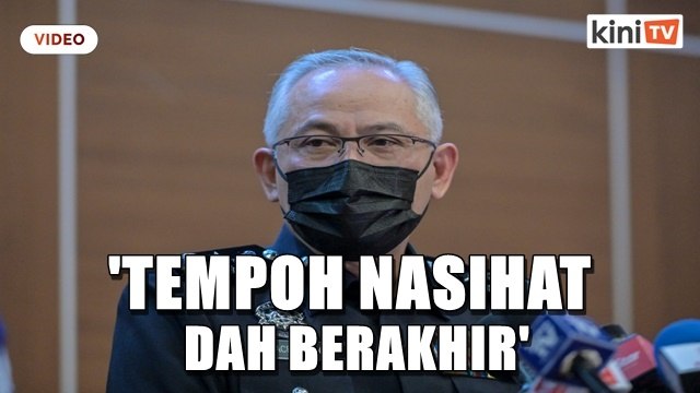 Ingkar SOP: 'Dah setahun, tempoh nasihat dah berakhir' - IGP