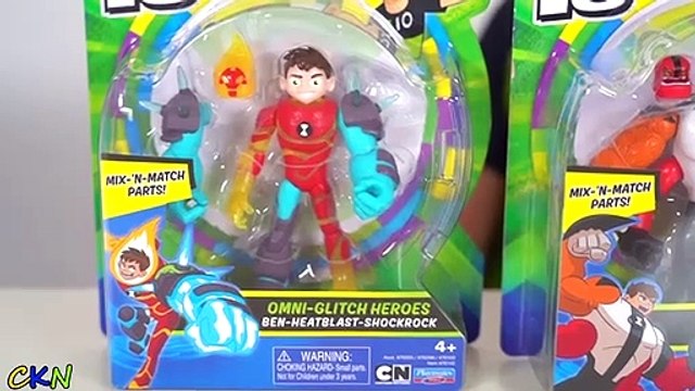 Ben 10 Alien Game Omnitrix And Omni-Glitch Heroes Ckn Toys