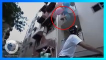 Demi Konten? Youtuber India Terbangkan Anjingnya dengan Balon Helium - TomoNews