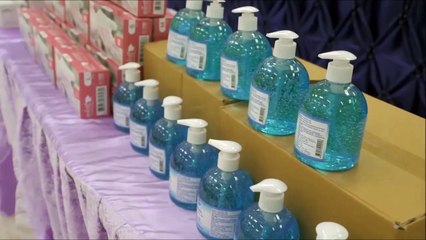 บึงกาฬ ติดเชื้อสะสม 32 ราย อบจ.เร่งมอบอุปกรณ์ป้องกันโควิดให้ อสม.
