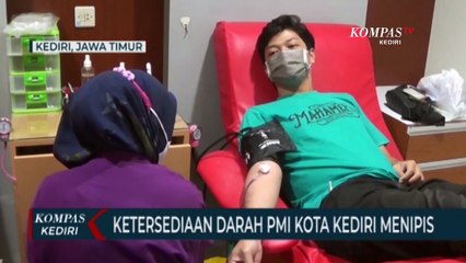 Ketersediaan Darah Di PMI Kota Kediri Terus Menipis