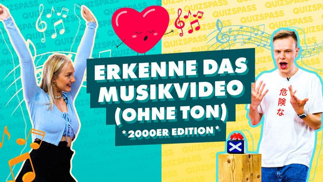 Kannst du diese Musikvideos ohne Ton erkennen?