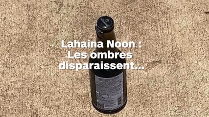 Ce phénomène solaire étonnait fait disparaitre les ombres sous les objets