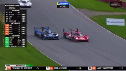 IMSA Mid Ohio 2021 Race Taylor VS Nasr