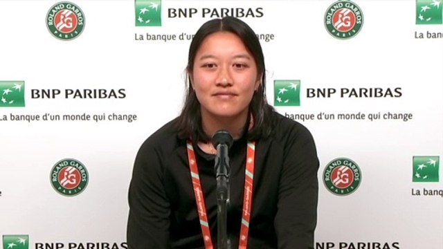 Roland-Garros 2021 - Harmony Tan, sa 1ère à Roland : Oui, c'est ma plus belle victoire !