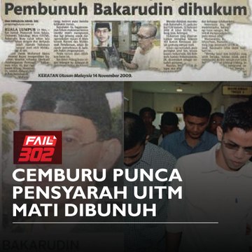 Cemburu punca pensyarah UiTM mati dibunuh.