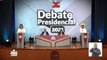 Primer y único debate electoral de los candidatos al Presidencia de Perú empatados en las encuestas