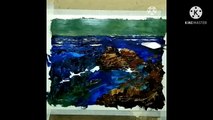 #ART #PAINTING #DAILYMOTION #VIRAL  #ROUGH SEA