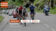 #Dauphiné 2021- Étape 2 / Stage 2 - Echappée /  Breakaway