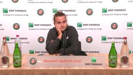Roland-Garros - Burel : "J'ai manqué de lucidité"