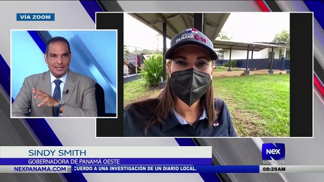 Entrevista a Sindy Smith, sobre la segunda dosis de la jornada de vacunación en La Chorrera - Nex Noticias