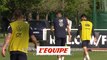 Griezmann, Benzema et Mbappé associés par Didier Deschamps - Foot - Bleus