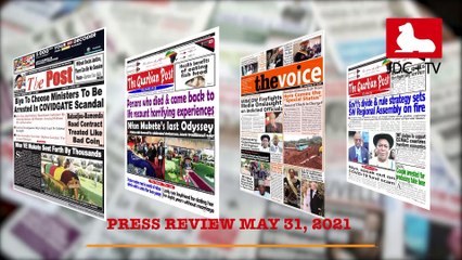 CAMEROONIAN PRESS REVIEW OF MAY 31, 2021
