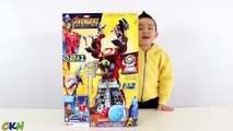 Biggest Avengers Hulkbuster Ultimate Figure Hq Transforming Playset Superhero Fun With Ckn Toys