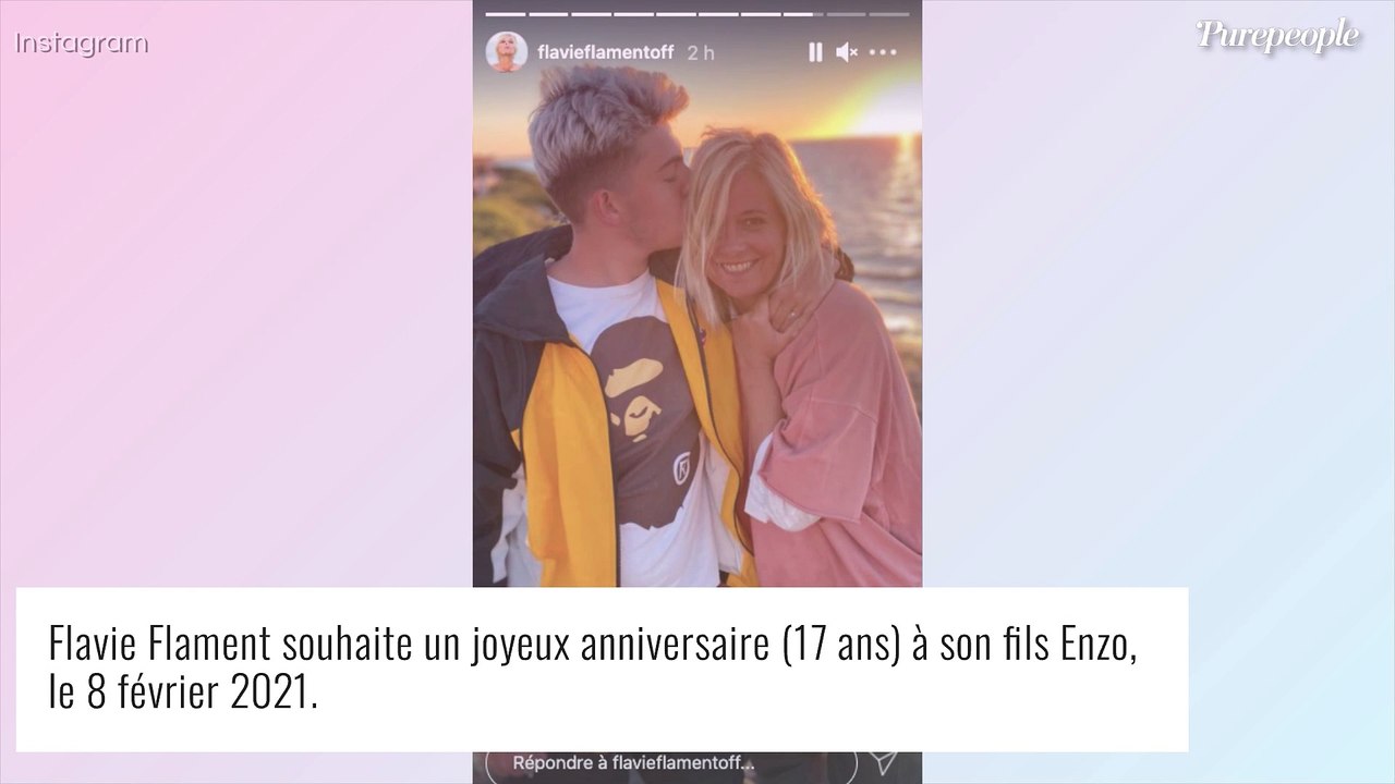 Flavie Flament : Maman "chanceuse" avec ses deux fils, Enzo et Antoine