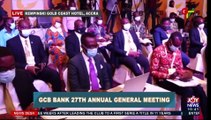 Live: GCB Bank Limited 27th Annual General Meeting - News Desk on JoyNews (28-5-21)