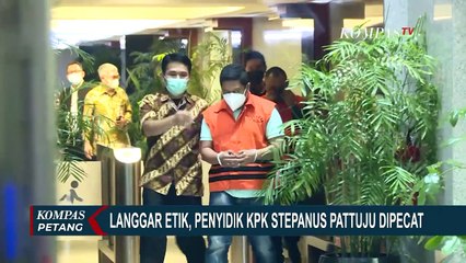 Jadi Tersangka Kasus Suap, Penyidik KPK Stepanus Robin Pattuju Dipecat