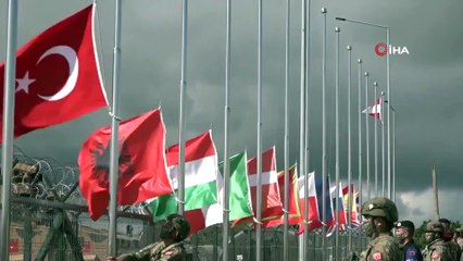 MSB, Steadfast Defender 21 Tatbikatı’nda yer alan bayrak seromonisinin görüntülerini paylaştı