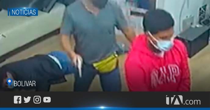 Delincuentes roban en una gasolinera en San José de Chimbo