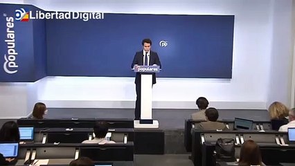 Pablo Casado asistirá a la concentración de Colón contra los indultos