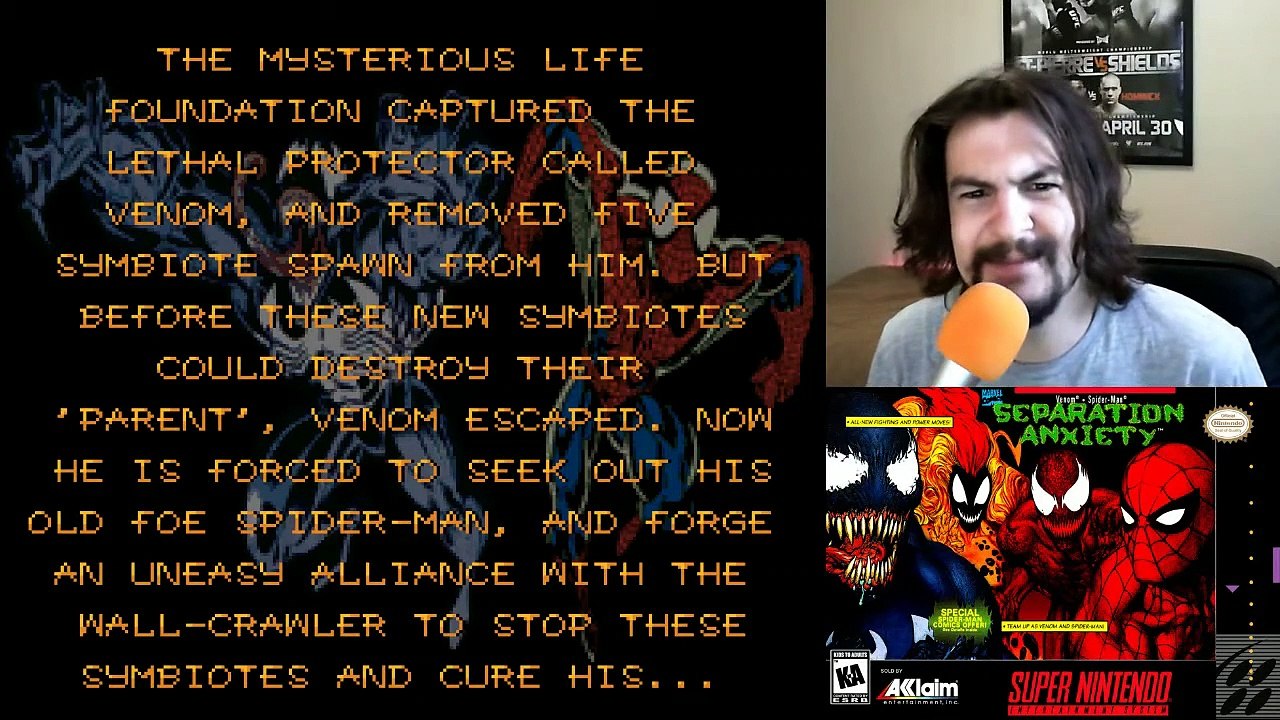 Old School - Spider-Man & Venom: Seperation Anxiety (SNES)